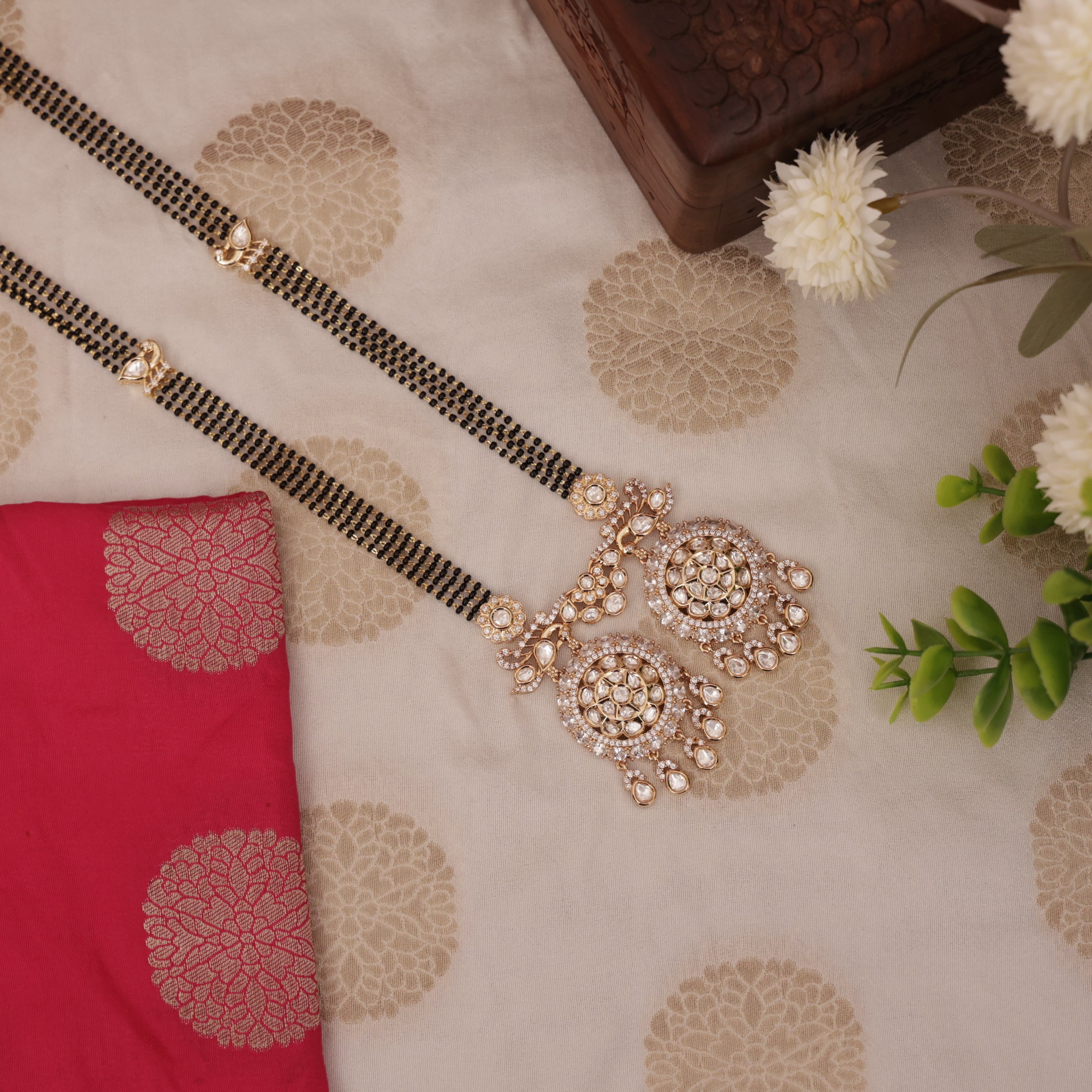 Polki Kundan Wati Mangalsutra