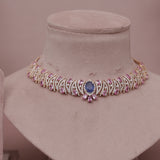 American Diamond Modern Necklase Set