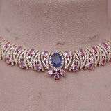 American Diamond Modern Necklase Set