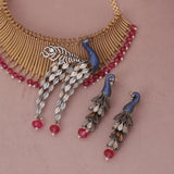 American Diamond Modern Matt Necklase Set