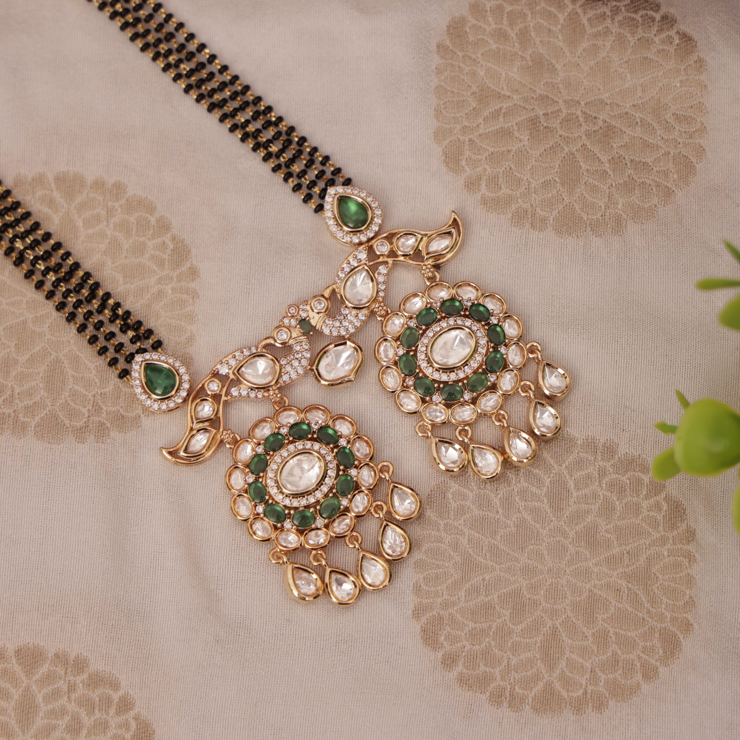 Polki Kundan Wati Mangalsutra