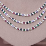 American Diamond Modern Necklase Set