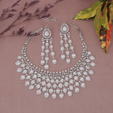 American Diamond Modern Necklase Set