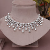 American Diamond Modern Necklase Set