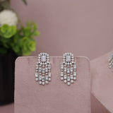 American Diamond Modern Necklase Set