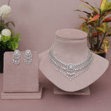 American Diamond Modern Necklase Set