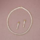 American Diamond Modern Necklase Set