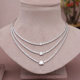 American Diamond Modern Necklase Set