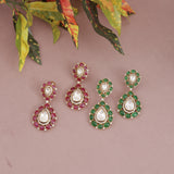 Premium Polki Kundan Earring
