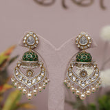Premium Polki Kundan Jhumka Earring