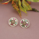 Antique Kundan Studs Earring