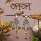 Kashmiri Pahadi Fusion Jhumka Earring