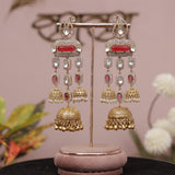 Kashmiri Pahadi Fusion Jhumka Earring