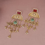 Kashmiri Pahadi Fusion Jhumka Earring