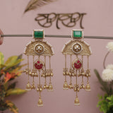 Kashmiri Pahadi Fusion Jhumka Earring