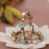 premium Polki Kundan Bangle