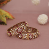 premium Polki Kundan Bangle