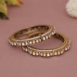 Moissanite Kundan Bangle