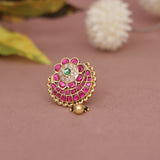 Kundan Finger Ring