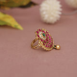 Kundan Finger Ring