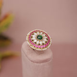 Kundan Finger Ring