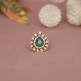 Kundan Finger Ring