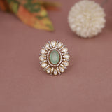 Kundan Finger Ring
