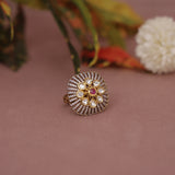 Kundan Finger Ring