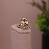 Kundan Finger Ring