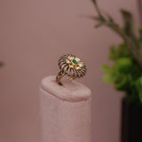 Kundan Finger Ring