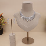 American Diamond Modern Necklase Set