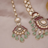 Premium Kundan Necklace Set