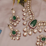 Premium Kundan Necklace Set