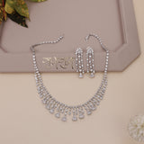 American Diamond Modern Necklase Set