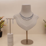 American Diamond Modern Necklase Set