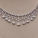 American Diamond Modern Necklase Set