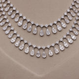 American Diamond Modern Necklase Set