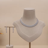 American Diamond Modern Necklase Set