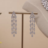 American Diamond Modern Layer Necklase Set