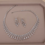 American Diamond Modern Necklase Set