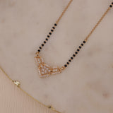 Short A D Mangalsutra 18 Inch