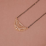 Short A D Mangalsutra 18 Inch