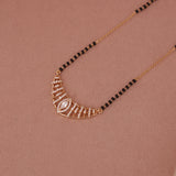 Short A D Mangalsutra 18 Inch