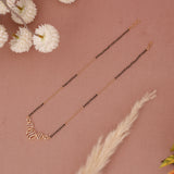 Short A D Mangalsutra 18 Inch
