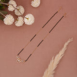 Short A D Mangalsutra 18 Inch