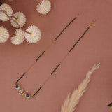 Short A D Mangalsutra 18 Inch