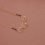 Short A D Mangalsutra 18 Inch