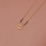 Short A D Mangalsutra 18 Inch