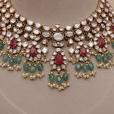 Premium Kundan Necklace Set
