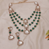 Premium Kundan Layers Necklace Set